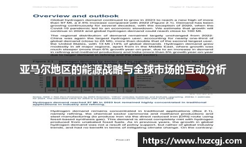 亚马尔地区的能源战略与全球市场的互动分析